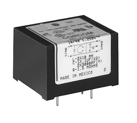 TE Connectivity - 10EDP - TE Connectivity EDP ϵ 10A 250 V , 50 Hz, 60 Hz RFI ˲ 6609065-4, ӡˢ·ŽӶ		