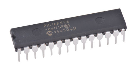 Microchip - PIC16F876-04I/SP - Microchip PIC16F ϵ 8 bit PIC MCU, 20MHz, 8K x 14  ROM , 368 B RAM, 28 PDIPװ		