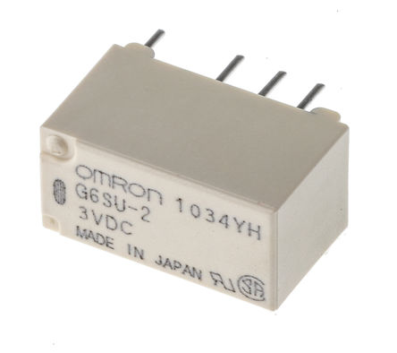 Omron - G6SU-2 3DC - Omron G6SU-2 3DC ˫˫ PCB װ ̵, 2 A, 3V dc		