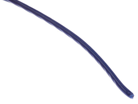Alpha Wire - 3050 BL005 - Alpha Wire 30m ɫ 24 AWG UL1007 о ڲߵ 3050 BL005, 0.23 mm2 , 7/0.20 mm оʾ, 300 V		