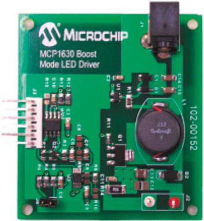 Microchip - MCP1630DM-LED2 - Microchip Boost Mode LED  MCP1630V ʾ MCP1630DM-LED2		