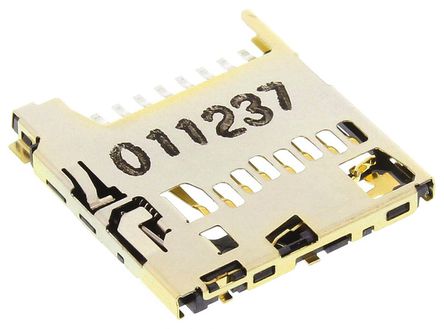 Molex - 503398-0891 - Molex MICROSD CARD ϵ 1.1mmھ 8 ֱ ĸ ӡˢ·尲װ MicroSD ͷ 503398-0891, SMT˽		