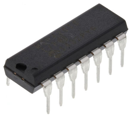 Microchip - MCP42010-I/P - Microchip MCP42010-I/P 2ͨ 10k 256λ  ֵλ,  - SPIӿ, 14 PDIPװ		