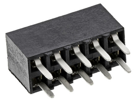 TE Connectivity - 5-534998-5 - TE Connectivity AMPMODU Mod IV ϵ 2 10· ֱ 2.54mmھ ͨ ӡˢ· 5-534998-5, Ӷ˽, ԰		