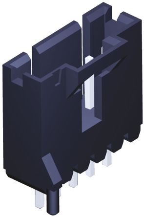 TE Connectivity - 5-104450-4 - TE Connectivity AMPMODU MTE ϵ 5· 2.54mmھ (1) ֱ PCB  5-104450-4, Ӷ˽, 3A, ͨ		