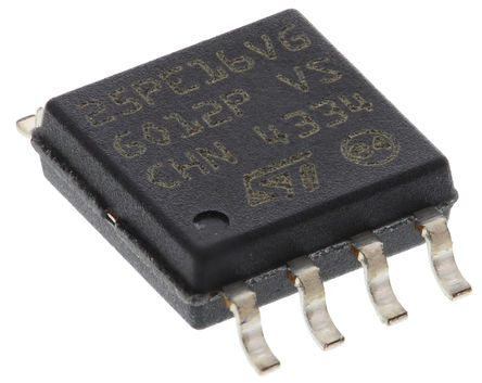Micron - M25PE16-VMW6G - Micron M25PE16-VMW6G , 16Mbit (2M x 8 λ), SPIӿ, 5ns, 2.7  3.6 V, 8 SOICװ		