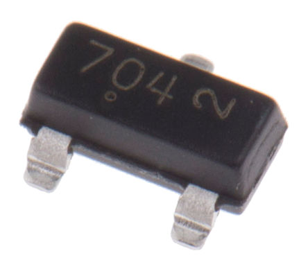 ON Semiconductor - 2N7002KT1G - ON Semiconductor Si N MOSFET 2N7002KT1G, 380 mA, Vds=60 V, 3 SOT-23װ		