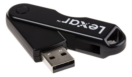 Lexar - LJDTT32GABEU - Lexar JumpDrive TwistTurn 32 GB USB 2.0 U		