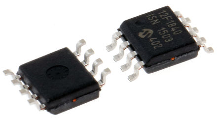 Microchip - PIC12F1840-I/SN - Microchip PIC12F ϵ 8 bit PIC MCU PIC12F1840-I/SN, 32MHz, 7 kB ROM , 256 B RAM, SOIC-8		