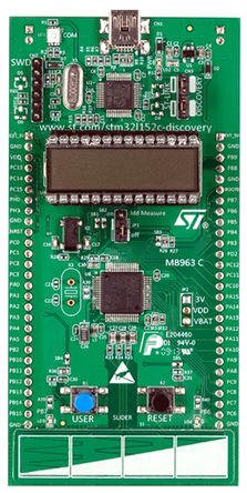 STMicroelectronics - STM32L152C-DISCO - STMicroelectronics  STM32L1 ϵ ׼ STM32L152C-DISCO;  STM32L152RCT6 MCU (ARM Cortex M3 ں)		