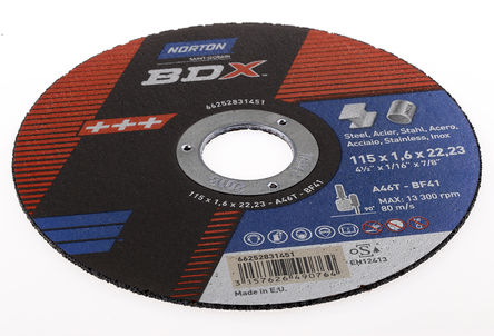 Norton - 66252831451 - Norton Cutting Disc ϵ BDX  и 66252831451, 115mmֱ		