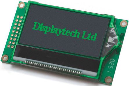 Displaytech - 64128N GC BW-5LP - Displaytech ͸ ͼ LCD ɫʾ 64128N GC BW-5LP, LED, 128 x 64pixels		