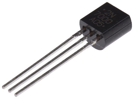 ON Semiconductor - 2N7000G - ON Semiconductor Si N MOSFET 2N7000G, 200 mA, Vds=60 V, 3 TO-92װ		