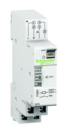 Schneider Electric - 15363 - Schneider Electric ʱƿ 15363, 1  7 min@ 50 Hz, 48 s  5.6 min @ 60 Hz趨ʱ, 230 VԴ		