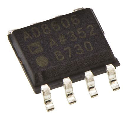 Analog Devices - AD8606ARZ - Analog Devices AD8606ARZ ˫ ����Ŵ���, 10MHz���������, 3 �� 5V, CMOS�����������, 8���� SOIC��װ		