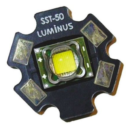 Luminus - SSR-50-W57S-R21-GH201 - Luminus SSR-50 ϵ ɫ LED Բ SSR-50-W57S-R21-GH201, 5700Kɫ, 425 lm		