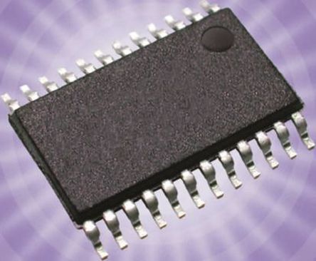 STMicroelectronics - STP16CP05XTTR - STMicroelectronics STP16CP05XTTR 16数字 16段 LED 驱动器, 3.3 V、5 V, 24引脚 TSSOP封装		