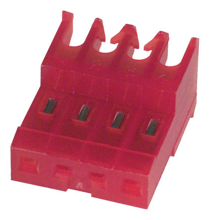 TE Connectivity - 3-640620-4 - TE Connectivity MTA-100 ϵ�� 4· 2.54mm�ھ� ֱ�� ĸ IDC ������ 3-640620-4, ���°�װ		