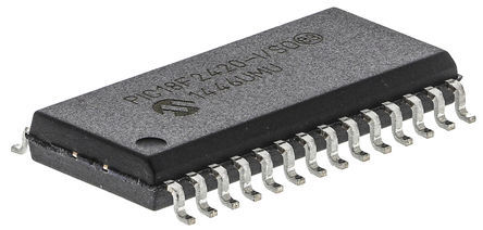 Microchip - PIC18F2420-I/SO - PIC18F ϵ Microchip 8 bit PIC MCU PIC18F2420-I/SO, 40MHz, 16 kB256 B ROM , 768 B RAM, SOIC-28		