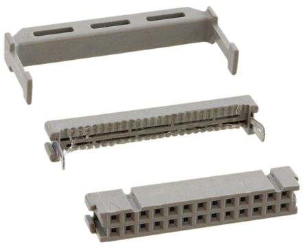 3M - 3399-6026 - 3M 3000 系列 2行 26路 2.54mm节距 母 连接器 3399-6026, 电缆安装		