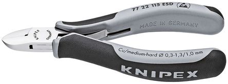 Knipex - 77 22 115 ESD - Knipex бǯ и 77 22 115 ESD, 115mm ܳ, 1.3mm и		