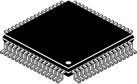 Microchip - ATSAM4S16BA-AU - Microchip ATSAM4 ϵ 32 bit ARM Cortex M4 MCU ATSAM4S16BA-AU, 120MHz, 16 kB1024 kB ROM Flash, ROM, 128 kB RAM, 1xUSB		
