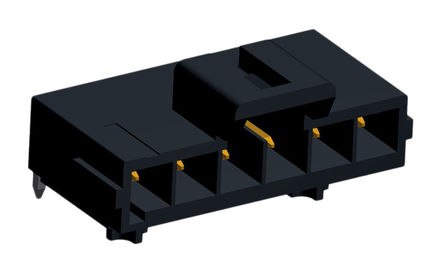 Molex - 172310-1206 - Molex Ultra-Fit ϵ 6· 3.5mmھ (1) ֱ PCB  172310-1206, Ӷ˽, 12A, ͨ		