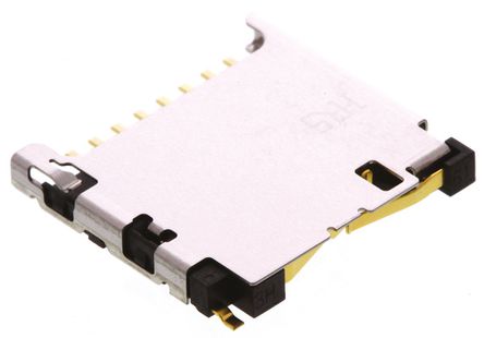 Hirose - DM3D-SF - Hirose 1.1mmھ 8 ֱ ĸ SMT MicroSD ͷ DM3D-SF, Ӷ˽		