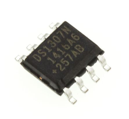 Maxim - DS1307ZN+ - Maxim DS1307ZN+ ʵʱʱ (RTC), , 56B RAM, I2C, 4.5  5.5 VԴ, 8 SOICװ		