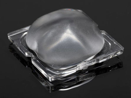 Ledil - CA14219_STRADA-SQ-CY - LEDiL Strada-SQ 系列 CA14219_STRADA-SQ-CY 117 + 115 ° 方形 LED 透镜, 透明		