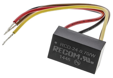 Recom - RCD-24-0.70/W - Recom LED  RCD-24-0.70/W, 4.5  36 V, 2  35V, 700mA, 24.5W		