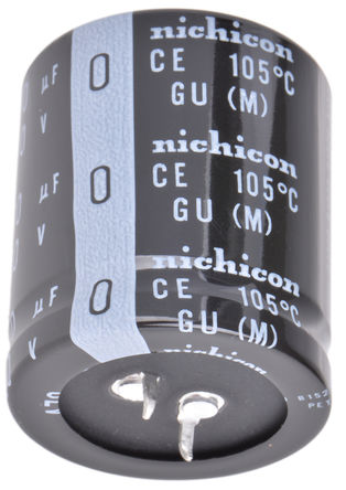 Nichicon - LGU2G471MELC - Nichicon GU ϵ 400 V ֱ 470F ͨ  LGU2G471MELC, 20%ݲ, +105C		
