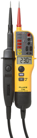Fluke - FLUKE T130 - Fluke T130 ѹָʾ,  690V, ͨϼ, LCDʾ, բ, IP64 , CAT III 690 V, CAT IV 600 V		