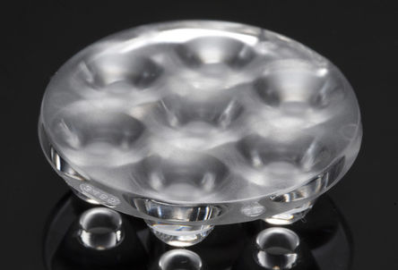 Ledil - C13485_ANNA-40-7-W - LEDiL Anna-40-7 系列 19.5° 圆形 LED 透镜 C13485_ANNA-40-7-W, 40mm直径		