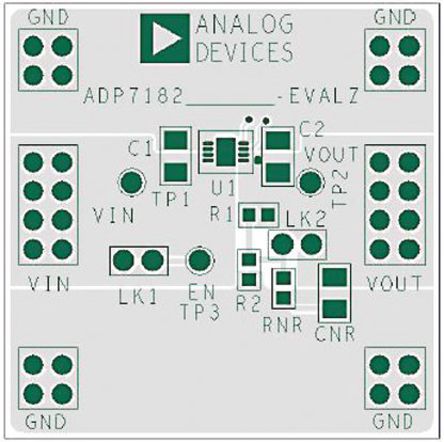 Analog Devices - ADP7182CP-EVALZ - Analog Devices ADP7182 Ե ԰ ADP7182CP-EVALZ		