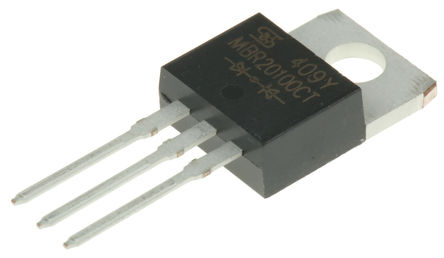 Taiwan Semiconductor - MBR20100CT C0 - Taiwan Semiconductor MBR20100CT C0 Фػ , Io=20A, Vrev=100V, 3 TO-220ABװ		