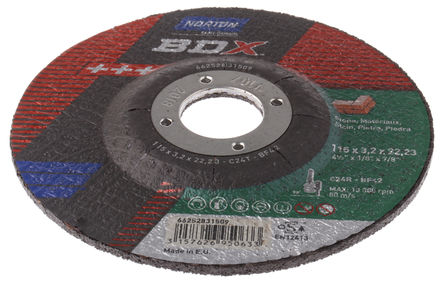 Norton - 66252831509 - Norton Cutting Disc ϵ BDX ̼ и 66252831509, 13300rpm, 115mmֱ		