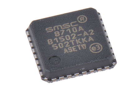 Microchip - LAN8710A-EZC-TR - Microchip LAN8710A-EZC-TR 100MBps ̫շ, ֧IEEE802.3/802.3uISO 802-3/IEEE802.3׼, 1.62  3.6 V, 32 QFNװ		