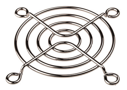 ebm-papst - LZ28CP - ebm-papst 60mm风扇 灰色 钢 手指防护罩 LZ28CP, 53.2 x 53.2mm外部尺寸		