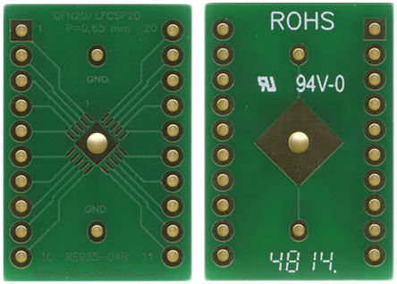 Roth Elektronik - RE935-04R - Roth Elektronik RE935-04R ˫ չ, ·, 27.94 x 19.05 x 1.5mm		