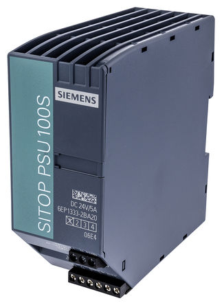 Siemens - 6EP1333-2BA20 - Siemens 144W ȶ DIN 尲װԴ 6EP1333-2BA20, 88%Ч, 230V ac, 5A, 24V dc 24V dc/		