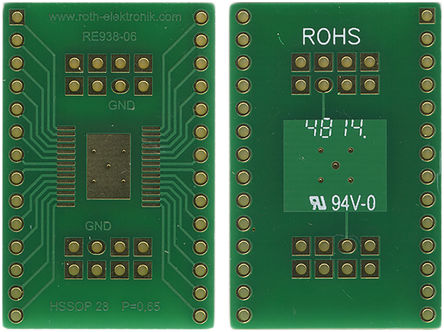 Roth Elektronik - RE938-06 - Roth Elektronik RE938-06 ˫ չ, ·, 36.2 x 23.5 x 1.5mm		