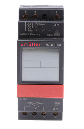 Muller - SC 28.19 pro - Muller 1ͨ DIN 쿪 251776, Ӳλ, 230 V Դ		