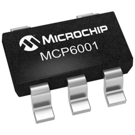 Microchip - MCP6001RT-I/OT - Microchip MCP6001RT-I/OT Ŵ, 1MHz, 3  5V, CMOS, 5 SOT-23װ		