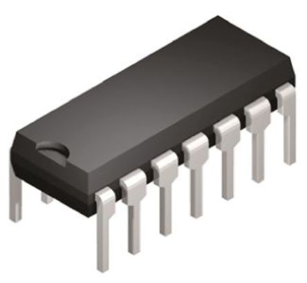 Microchip - MCP4912-E/P - Microchip MCP4912-E/P ˫ 10 λ DAC, SPIӿ, 14 PDIPװ		
