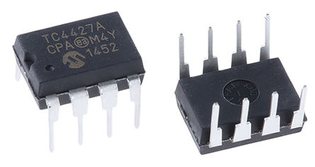 Microchip - TC4427ACPA - Microchip TC4427ACPA ˫ MOSFET , 1.5A, Ƿ, 8 PDIPװ		