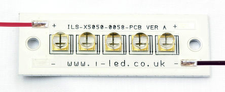 Intelligent LED Solutions - ILS-XR05-S385-0058-SC211-W2. - Intelligent LED Solutions N5050 UV PowerLinear ϵ  LED  ILS-XR05-S385-0058-SC211-W2., 5ƬLED, 66 ӽ, 5000mW		