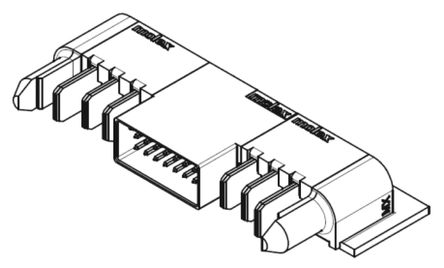 Molex - 046437-3007 - Molex EXTREME TEN60POWER ϵ 30· (3) ֱ PCB  046437-3007, ѹװ˽, 2.5 A, 60 A, ͨ		