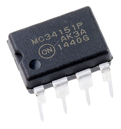 ON Semiconductor - MC34151PG - ON Semiconductor MC34151PG ˫ MOSFET , 1.5A, , 8 PDIPװ		