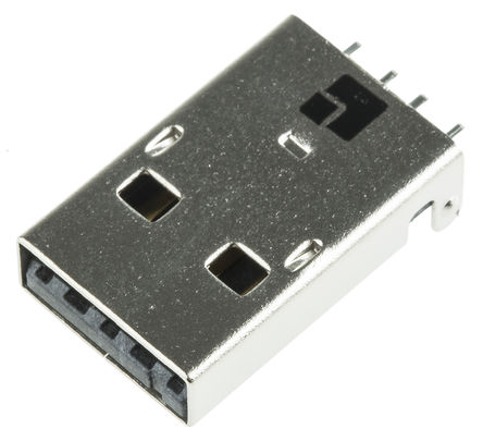 Lumberg - 2410 07 - Lumberg ֱ USB2.0 A  USB ͷ 2410 07 װ, 30 V , 1A		